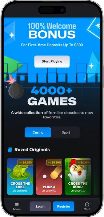 Razed Casino App